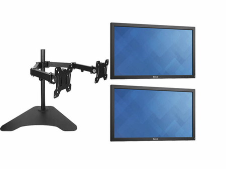 2 x Monitor 21.5" LED Dell E2216H 1920x1080 DisplayPort VGA, (2UN), 5 lat gwarancji