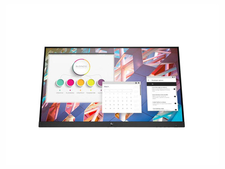 Monitor 23.8" LED HP E24 G4 IPS 1920x1080 HDMI DisplayPort VGA USB, (BN), 1 rok gwarancji