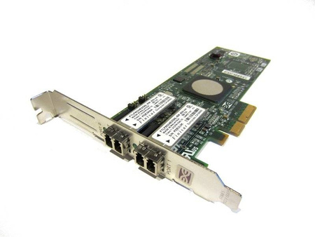 Karta sieciowa optyczna Emulex LPE11002E PCI-E, 2xLC, 4Gb Fibre Channel HBA, 2 lata gwarancji
