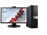 Zestaw Komputer Dell 7070sf + Monitor LG 23" + Kamera internetowa + Głośniki 2.0 + Słuchawki z mikrofonem, Intel Core i3 IX-GEN, 8GB, 240GB SSD, DVDRW, Windows 10 Home, 3 lata gwarancji