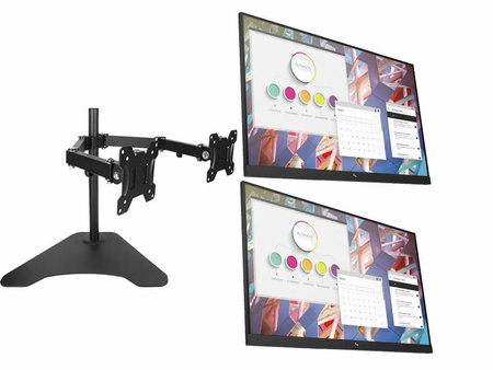 2 x Monitor 23.8" LED HP E24 G4 IPS 1920x1080 HDMI DisplayPort VGA USB, (2UN), 3 lata gwarancji