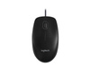 Mysz optyczna USB Logitech B100 800 DPI, Czarna 