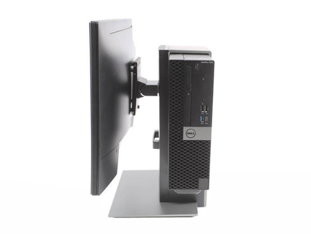 Dell Optiplex 7050sf AIO Intel Pentium VI-GEN, 16GB, 240GB SSD, DVD, Windows 10 Home, iHD, LED 21.5" E2216H, FullHD, kamerka USB, 3 lata gwarancji