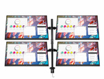 4 x Monitor 23.8" LED HP E24 G4 IPS 1920x1080 HDMI DisplayPort VGA USB, (4UB), 3 lata gwarancji
