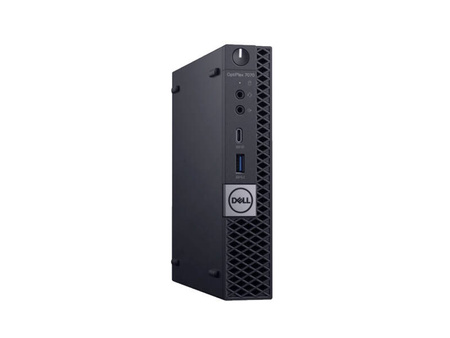 Dell OptiPlex Micro 7070m Intel Pentium VIII-GEN, 8GB, 250GB HDD, Windows 10 Pro COA, 3 lata gwarancji