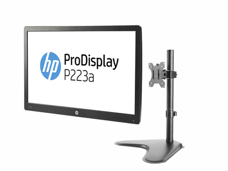 Monitor 21.5" LED HP P223a 1920x1080 DisplayPort VGA, głośniki, (UN), 3 lata gwarancji
