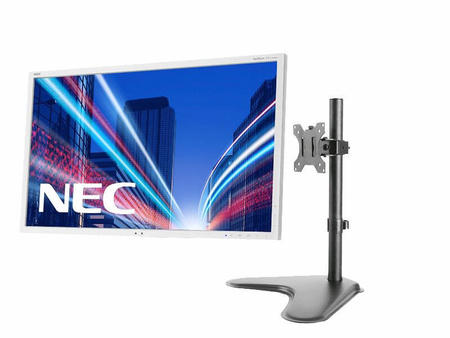 Monitor 27" LED NEC MultiSync EA274WMi IPS 2560x1440 HDMI DisplayPort DVI VGA USB, głośniki, (UN), 5 lat gwarancji