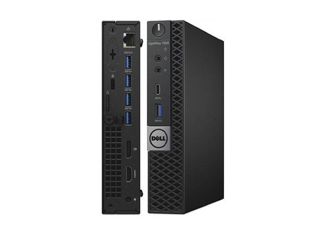 Dell OptiPlex Micro 7050m Intel Core i7 VI-GEN, 8GB, 240GB SSD, Windows 10 Home, WiFi, 3 lata gwarancji