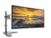 Monitor 34" LED Dell UltraSharp Curved U3415W IPS 3440x1440 HDMI MHL DisplayPort miniDisplayPort USB, głośniki, (UN), 5 lat gwarancji