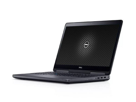 Dell 15.6" Precision 7510 i7-6820HQ 2.7GHz, 16GB, 480GB SSD, Windows 10 Home, Quadro M2000M/4GB, FullHD, kamerka, 3 lata gwarancji