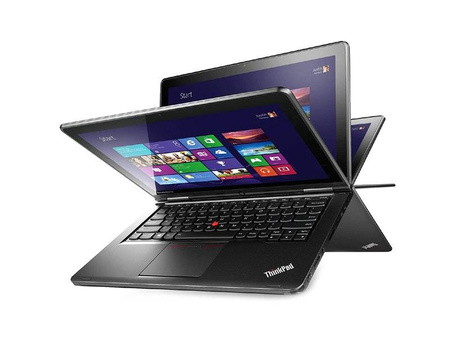 Lenovo 12.5" ThinkPad Yoga 12 i5-5300U 2.3GHz, 8GB, 240GB SSD, Windows 10 Pro, iHD, FullHD, dotyk, kamerka, 3 lata gwarancji
