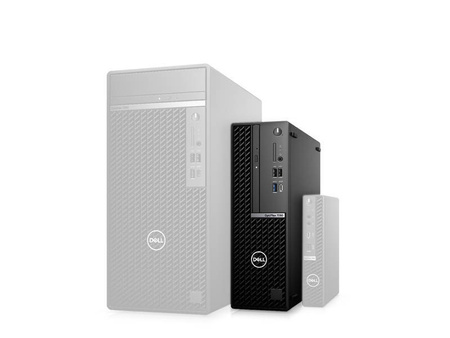 Dell OptiPlex 5080sf Intel Core i3 X-GEN, 8GB, 480GB SSD, DVD, Windows 10 Pro COA, 3 lata gwarancji