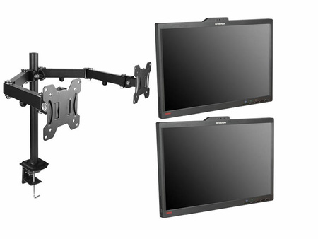 2 x Monitor 22'' LCD Lenovo ThinkVision L2251x 1680x1050 DisplayPort VGA USB, kamerka, (2UB), 3 lata gwarancji