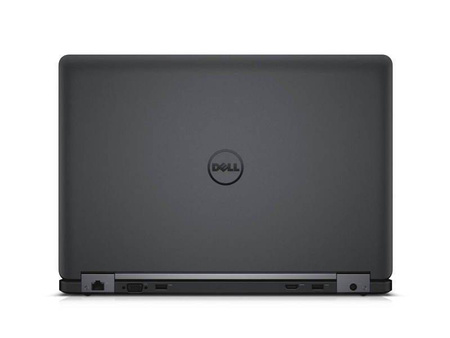 Dell 15.6" Latitude E5550 i5-5300U 2.3GHz, 4GB, 1TB SSD, Linux Ubuntu, iHD, FullHD, kamerka, 3 lata gwarancji