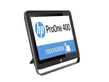 HP ProOne 400 G1 All-in-One Intel Celeron IV-GEN, 16GB, 480GB SSD, DVDRW, Windows 10 Pro, 21.5" FullHD, iHD, dotyk, WiFi, kamerka, 3 lata gwarancji