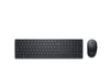 Zestaw bezprzewodowy DELL KM5221W klawiatura + mysz (czarny)