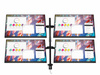 4 x Monitor 23.8" LED HP E24 G4 IPS 1920x1080 HDMI DisplayPort VGA USB, (4UB), 3 lata gwarancji