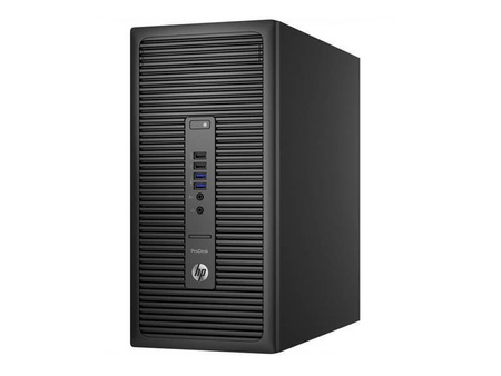 HP ProDesk 600 G2 MT Intel Core i3 VI-GEN, 8GB, 1TB SSD + 3TB, DVD, Windows 10 Pro COA, 3 lata gwarancji