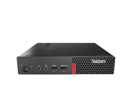 Lenovo ThinkCentre M910q 10MU Tiny Intel Core i3 VII-GEN, 4GB, 240GB SSD, Windows 10 Pro COA, 3 lata gwarancji