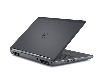 Dell 17.3" Precision 7710 i7-6820HQ 2.7GHz, 64GB, 480GB SSD, Linux Ubuntu, Quadro M4000M/4GB, FullHD, kamerka, 3 lata gwarancji