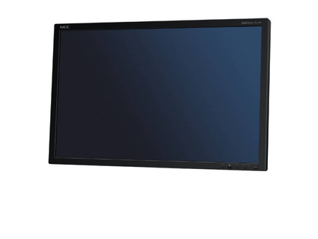 Monitor 22'' LCD NEC MultiSync E222W WideScreen 1680x1050 DVI VGA PIVOT (BN), 3 lata gwarancji