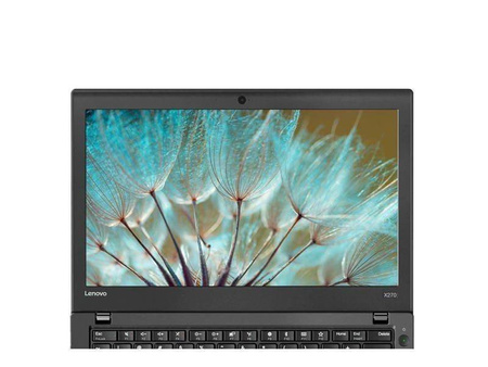 Lenovo 12.5" ThinkPad X270 i3-6100U 2.3GHz, 8GB, 240GB SSD, Windows 10 Home, iHD, HDTV, kamerka, 3 lata gwarancji