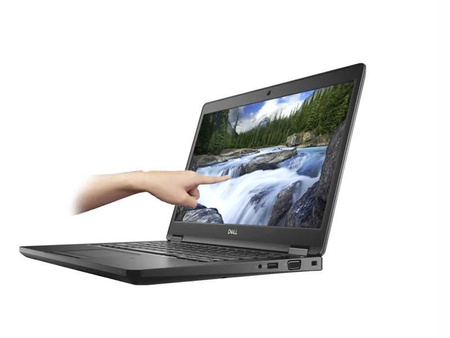 Dell 14" Latitude 5490 i5-8350U 1.7GHz, 4GB, 1TB SSD, Windows 10 Pro COA, iHD, FullHD, dotyk, kamerka, 3 lata gwarancji