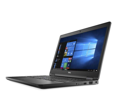 Dell 15.6" Latitude 5580 i5-7200U 2.5GHz, 8GB, 240GB SSD, Windows 10 Pro, iHD, FullHD, kamerka, 3 lata gwarancji