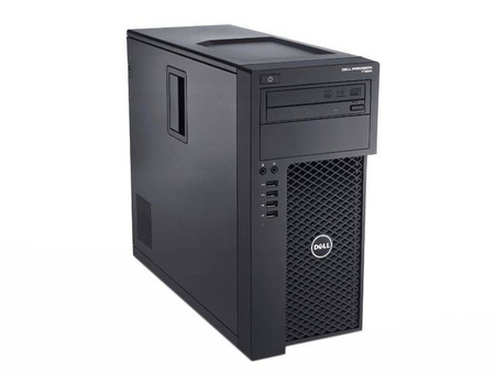 Dell Precision T1650 Xeon Quad Core E3-1220v2 3.1GHz, 8GB, 1TB SSD + 3TB, DVDRW, Windows 10 Pro, Radeon HD 7470/1GB, 3 lata gwarancji