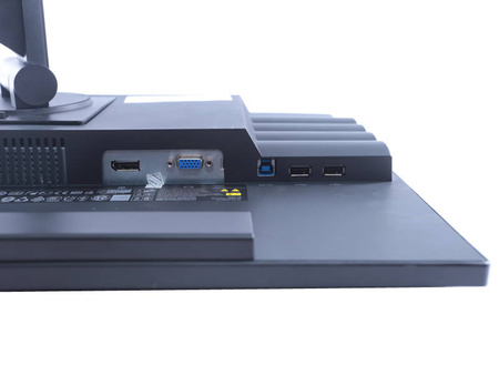 Monitor 23'' LED Lenovo ThinkVision LT2323ZWC IPS 1920x1080 DisplayPort VGA USB, kamerka, głośniki, (NN), 5 lat gwarancji