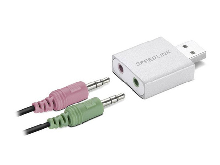 Karta dźwiękowa SpeedLink VIGO Supreme USB Soundcard Stereo (SL-800100-SR)