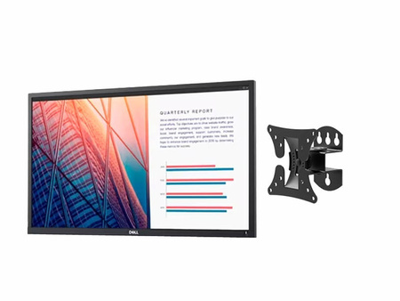 Monitor 23.8" LED Dell E2420H IPS 1920x1080 Display Port VGA, (US), 3 lata gwarancji