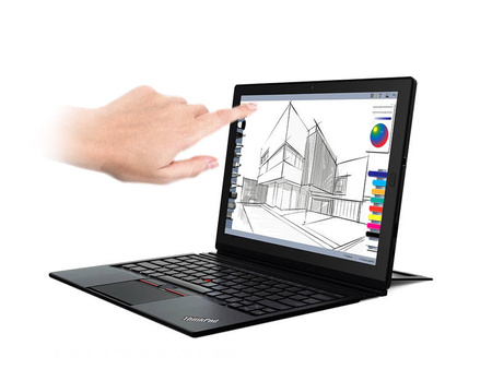 Lenovo 12" ThinkPad X1 Tablet (2nd Gen) i7-7Y75 1.3GHz, 16GB, 240GB SSD, Windows 10 Pro, iHD, FHD+, dotyk, 2-in-1 laptop/tablet, kamerka, 3 lata gwarancji