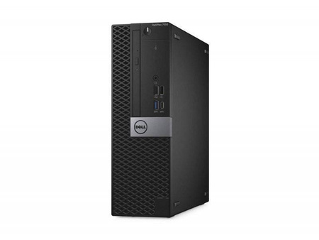 Dell OptiPlex 7050sf Intel Core i7 VII-GEN, 4GB, 2TB HDD, DVD, Windows 11 Pro, 3 lata gwarancji