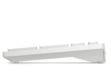 Zestaw bezprzewodowy DELL KM5221W klawiatura + mysz (biały)