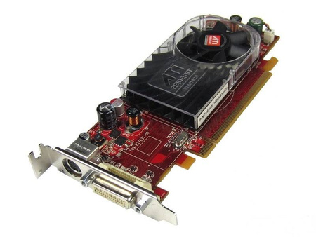 Karta graficzna ATI Radeon HD 2400 XT 256MB PCI-E x16, 1xDMS, 1xS-VIDEO, LowProfile, 2 lata gwarancji 