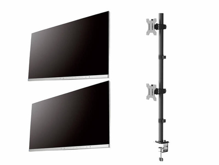 2 x Monitor 23.8" LED EIZO EV2450 IPS 1920x1080 HDMI DisplayPort DVI VGA USB, (P2UB), głośniki, 3 lata gwarancji