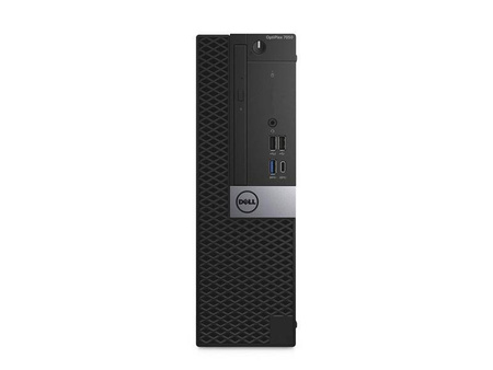 Dell OptiPlex 7050sf Intel Core i7 VII-GEN, 4GB, 2TB HDD, DVD, Windows 11 Pro, 3 lata gwarancji