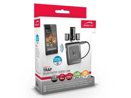 System przekazu sygnału AV Speedlink TRAP Bluetooth Audio Link black (SL-8840-BK-01)
