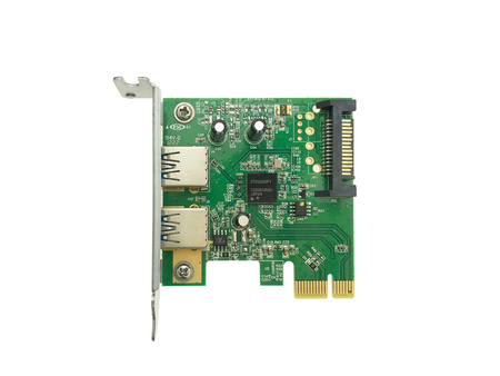 Kontroler HP CHI314PCB (607782-001), 2x USB 3.0, PCI-E x1, LowProfile, 2 lata gwarancji