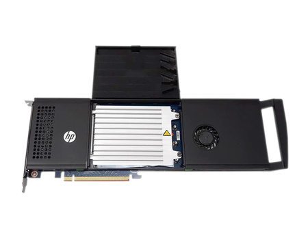 Adapter HP Z Turbo Drive Quad Pro, radiator, wentylator (804086-002) 4xM.2 NVMe SSD, PCI-E x16, HP Z640 Z840, 1 rok gwarancji