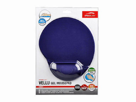 Podkładka pod mysz SpeedLink VELLU Gel Niebieska (SL-6211-SBE-01)