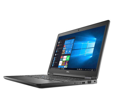 Dell 15.6" Precision 3530 i7-8850H 2.6GHz, 16GB, 480GB SSD, Windows 10 Pro COA, Quadro P600/4GB, FHD, kamerka, 3 lata gwarancji