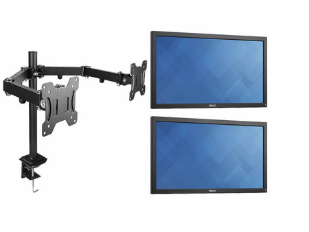 2 x Monitor 21.5" LED Dell E2216H 1920x1080 DisplayPort VGA, (2UB), 1 rok gwarancji