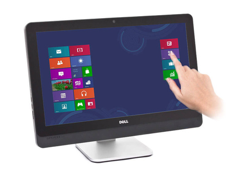 Dell Optiplex 9010 All-in-One Intel Core i5 III-GEN, 16GB, 480GB SSD, Windows 10 Pro, 23" FullHD, iHD, dotyk, kamerka, 3 lata gwarancji