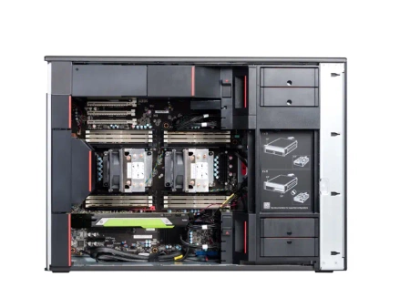 Lenovo ThinkStation P920 Tower 2x Xeon 18-Core Gold 6154 3.0GHz, 256GB, 240GB SSD + 1TB, Windows 11 Pro, GeForce RTX 4060/8GB, 3 lata gwarancji