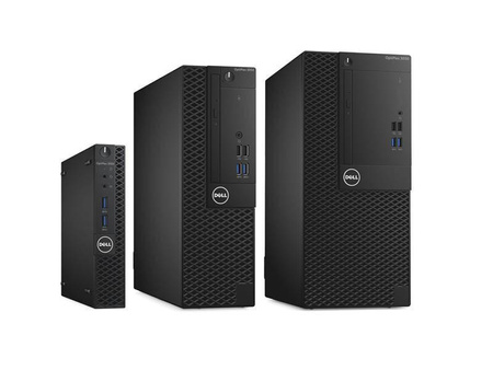 Dell OptiPlex Micro 3050m Intel Core i5 VII-GEN, 4GB, 250GB HDD, Windows 11 Home, 3 lata gwarancji