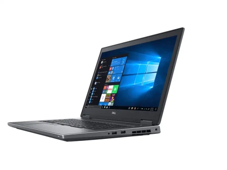 Dell 17.3" Precision 7730 i7-8850H 2.6GHz, 8GB, 240GB SSD, Windows 10 Pro COA, Quadro P4200/8GB, FullHD, kamerka, 3 lata gwarancji