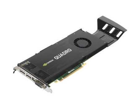 Karta graficzna nVidia Quadro K4200 4GB, PCI-E, DVI + 2x DisplayPort, 2 lata gwarancji