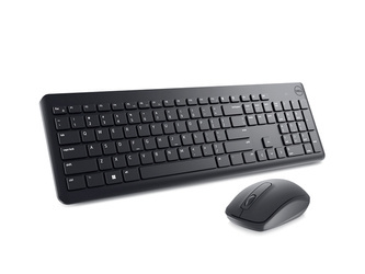 Zestaw bezprzewodowy DELL KM3322W klawiatura + mysz (czarny)